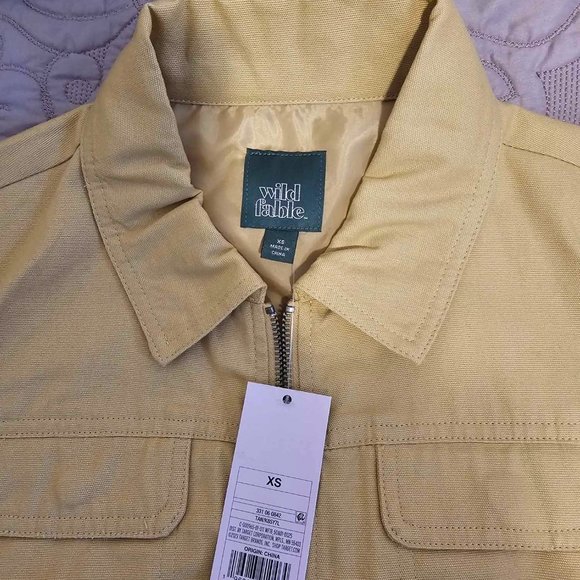 Wild fable tan jacket X-small - Picture 2 of 7